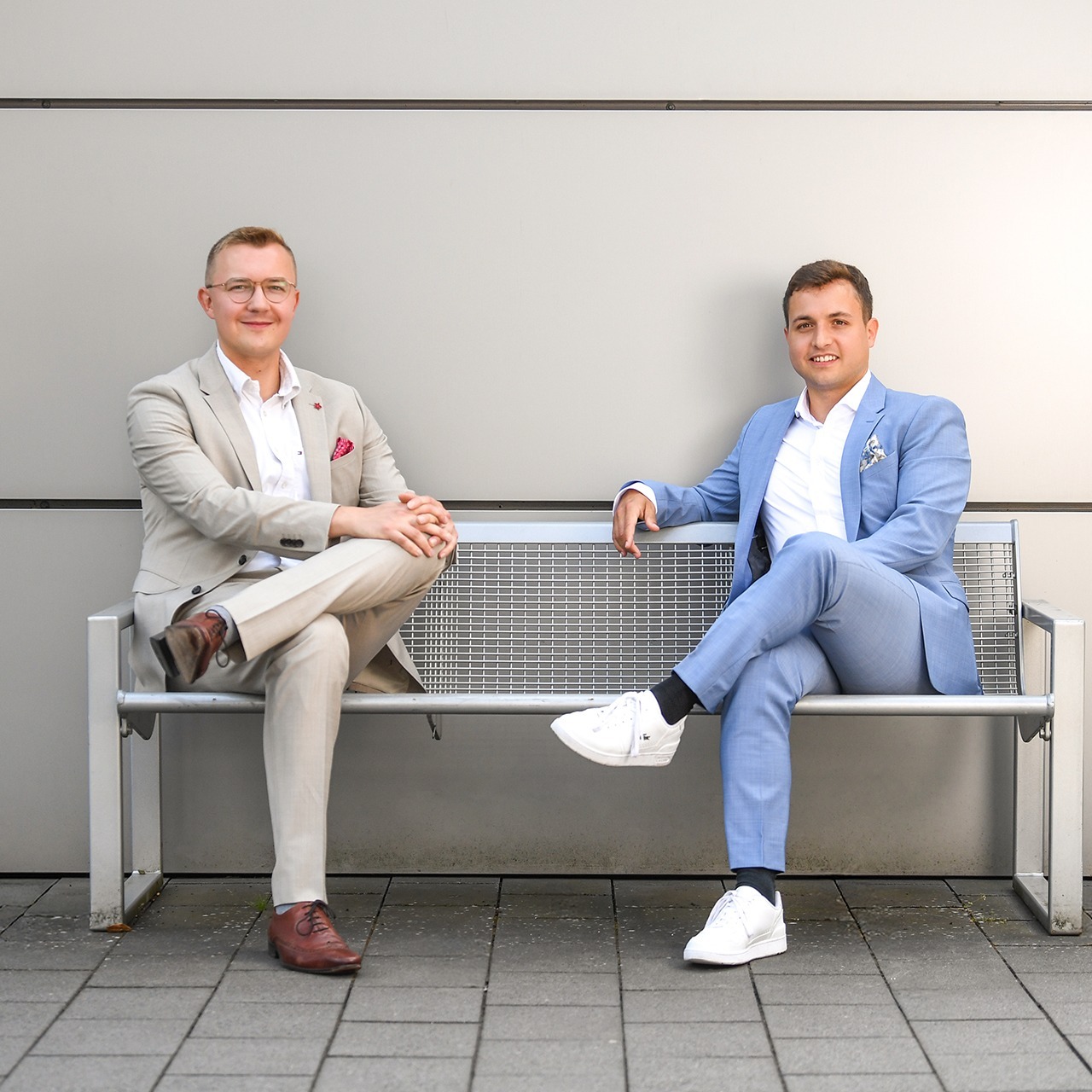 Lukas Tillmann und Rene Jahn, die Inhaber der Allianz Agentur